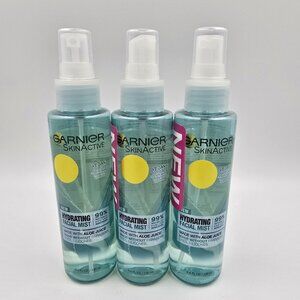 Garnier SkinActive Hydrating Facial Mist Made With Aloe Juice 4.4 Fl Oz-Lot of 3